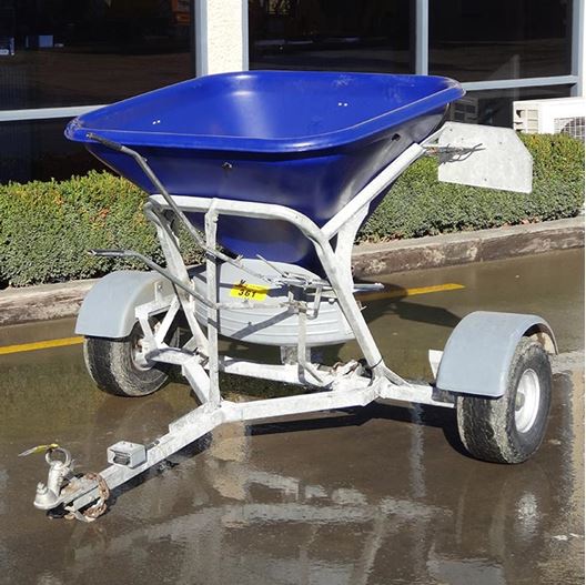 Hire & Rent Tow Behind Fertiliser Spreader Wellington, Palmerston