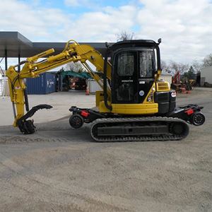 Picture of 8 Ton Rail Excavator