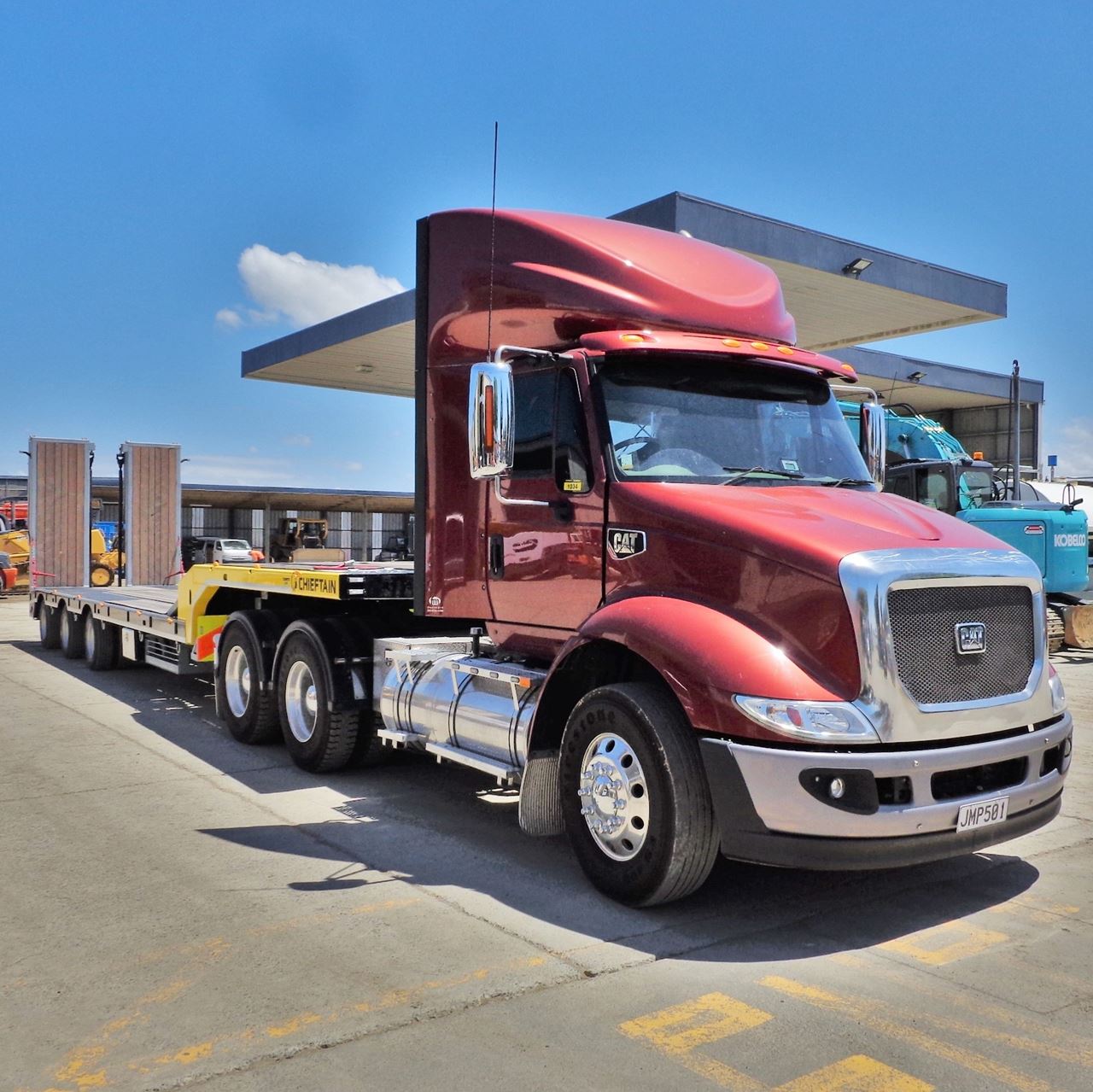 Hire & Rent CAT CT610 & 3 Axle Trailer Wellington, Palmerston North, NZ