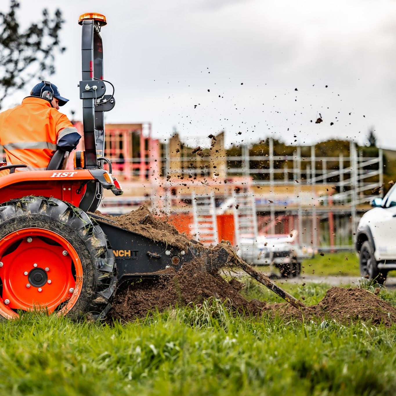 Picture of Kubota L3800 Trencher