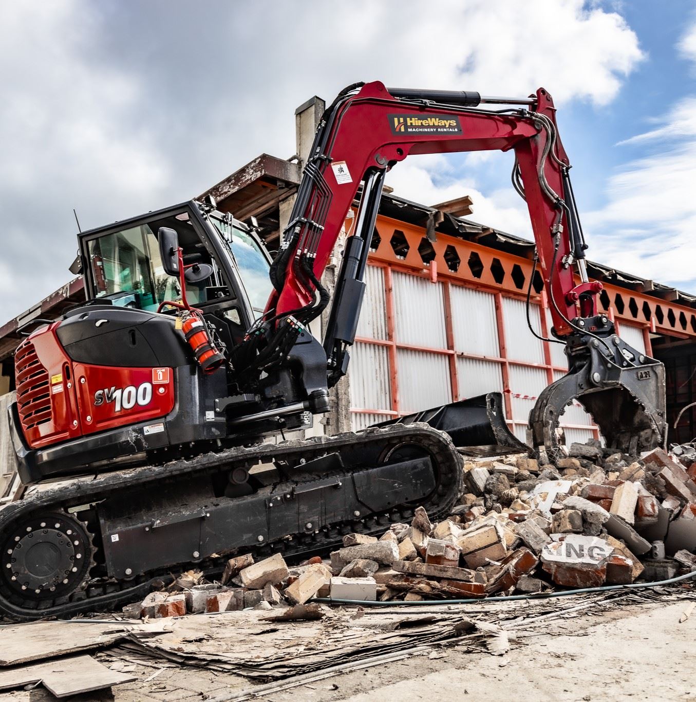 Picture of 10t Excavator (Rubber Tracks)